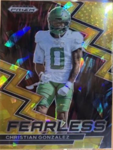 Christian Gonzalez [Gold Ice] #F-8