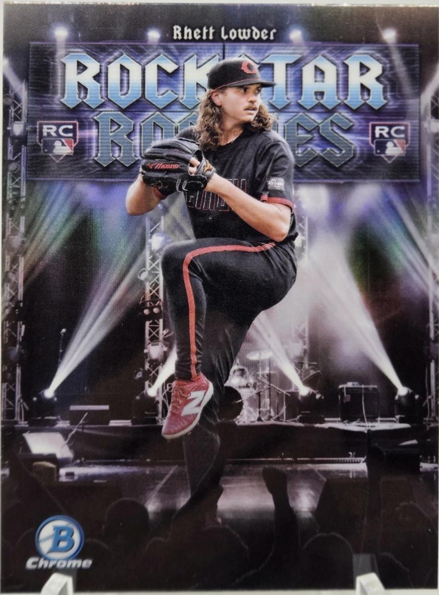 Rhett Lowder #RR-4 Baseball Cards 2025 Bowman Rockstar Rookies