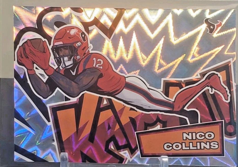 Nico Collins #28 Prices | 2025 Panini Absolute Kaboom Horizontal | Football  Cards