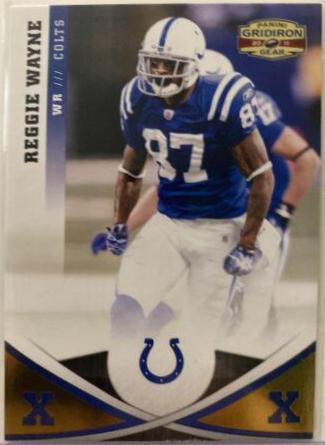 Reggie Wayne #41 Football Cards 2011 Panini Gridiron Gear