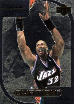 Karl Malone #CC2 Basketball Cards 1999 Upper Deck Ovation Curtain Calls