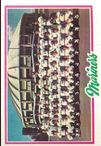Mariners Team #499 Baseball Cards 1978 Topps