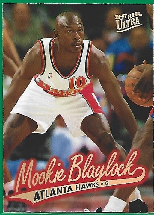 Mookie Blaylock #G-1 1996 Ultra Gold Medallion Basketball
