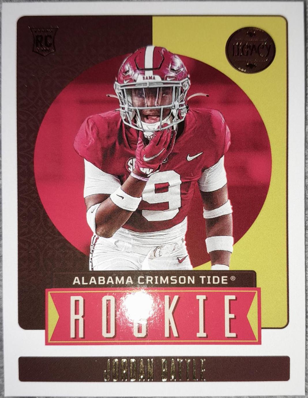Jordan Battle #189 Football Cards 2023 Panini Legacy
