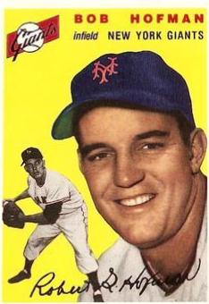 Bob Hofman #99 Baseball Cards 1994 Topps Archives 1954 Reprint