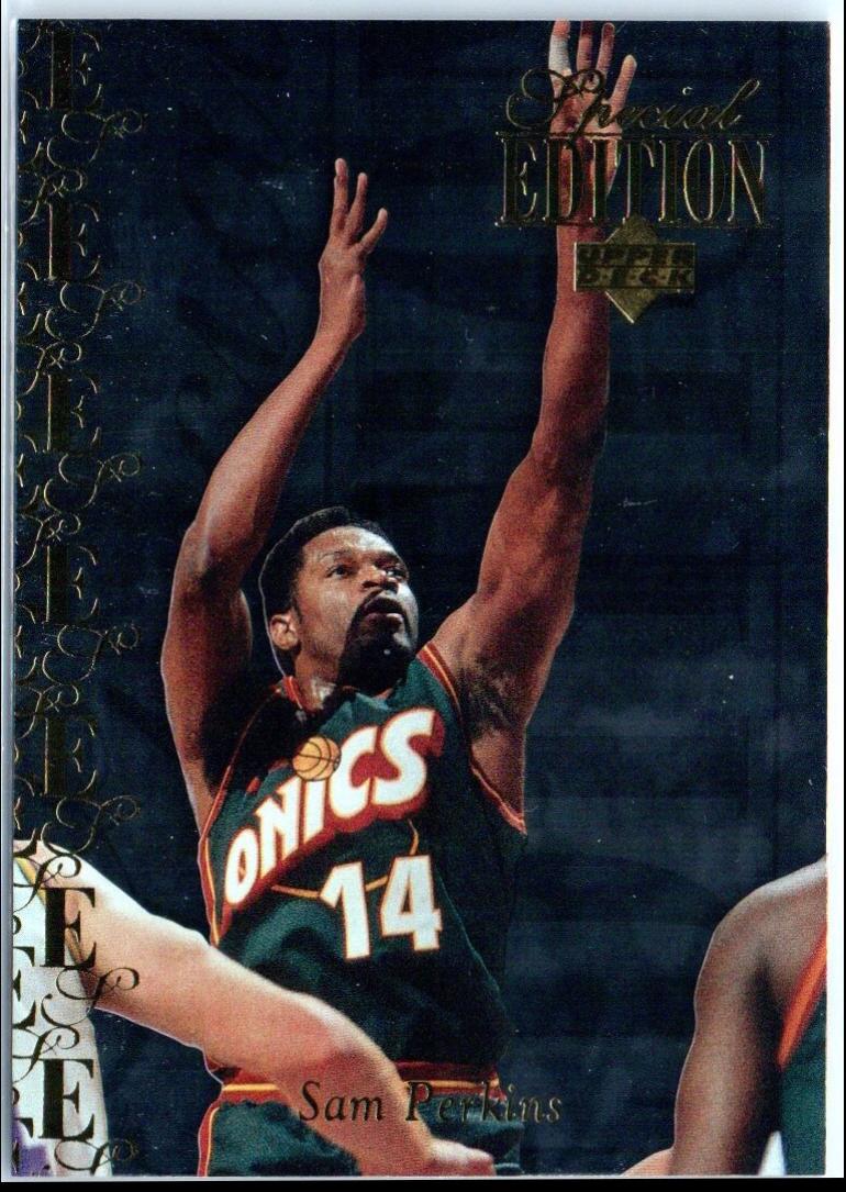 Sam Perkins #SE165 1995-96 Upper Deck Basketball Special Edition