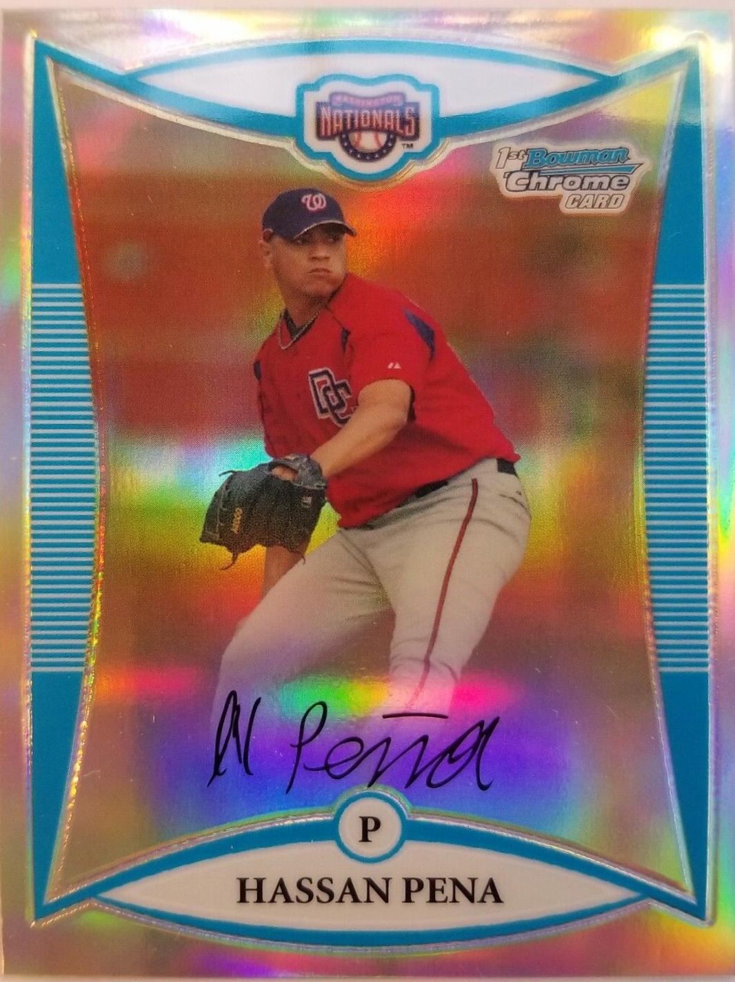 Hassan Pena [Gold Refractor] #BCP232