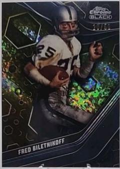 Fred Biletnikoff [Gold Mini Diamond Refractor] #137