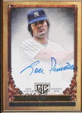 Lou Piniella #GOG-LP Baseball Cards 2023 Topps Gilded Collection Gallery of Gold Autographs