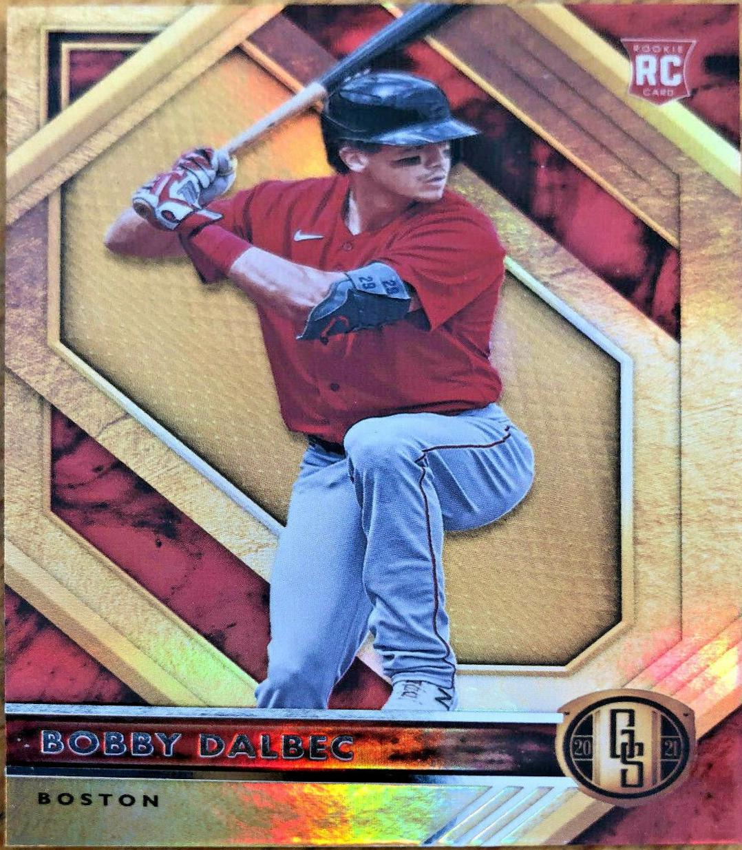 Bobby Dalbec #1 Baseball Cards 2021 Panini Chronicles Gold Standard