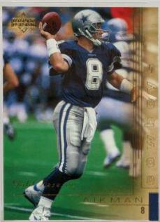Troy Aikman #39 Football Cards 2000 Upper Deck Gold Reserve