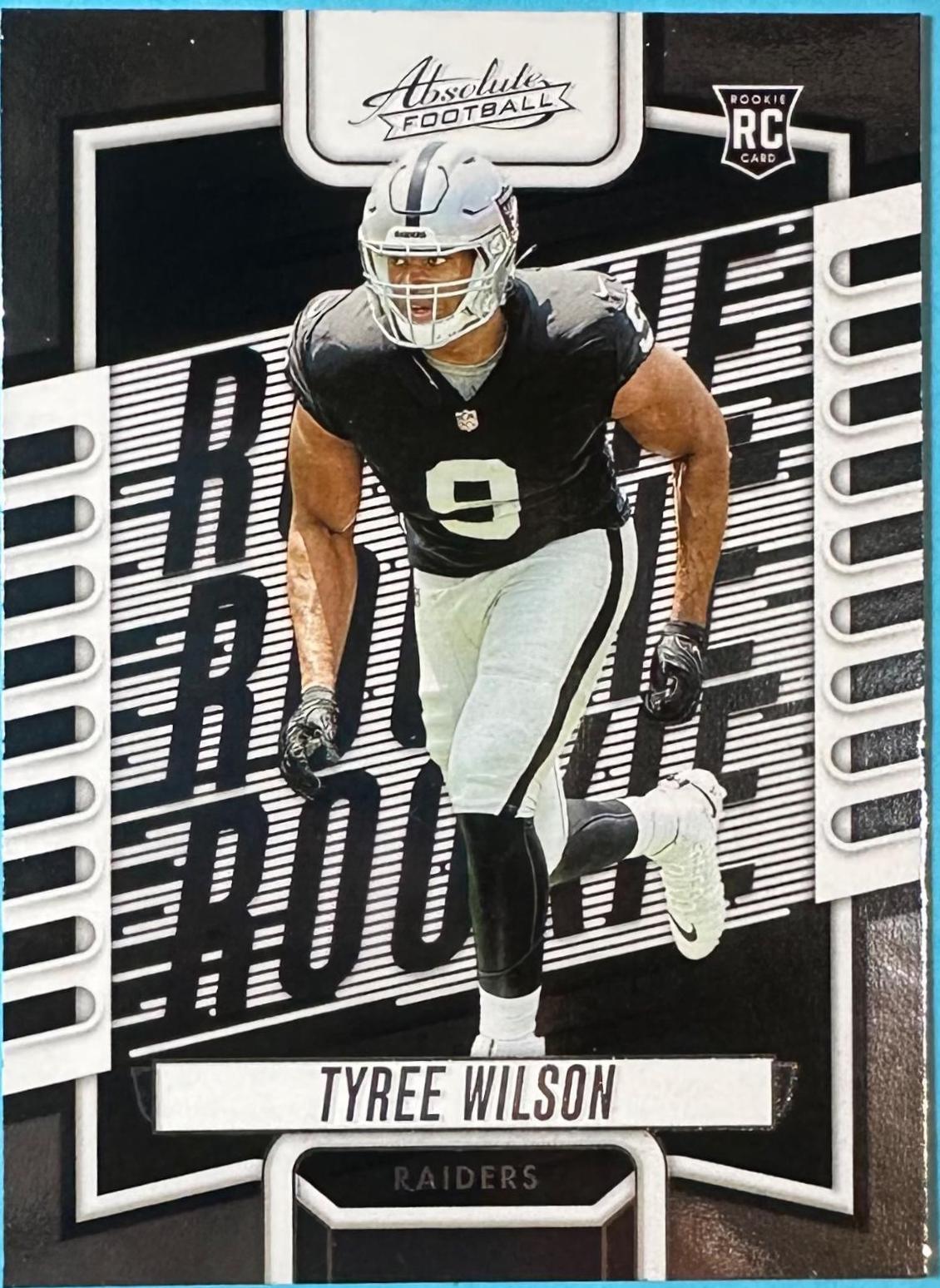Tyree Wilson #105 Football Cards 2023 Panini Absolute