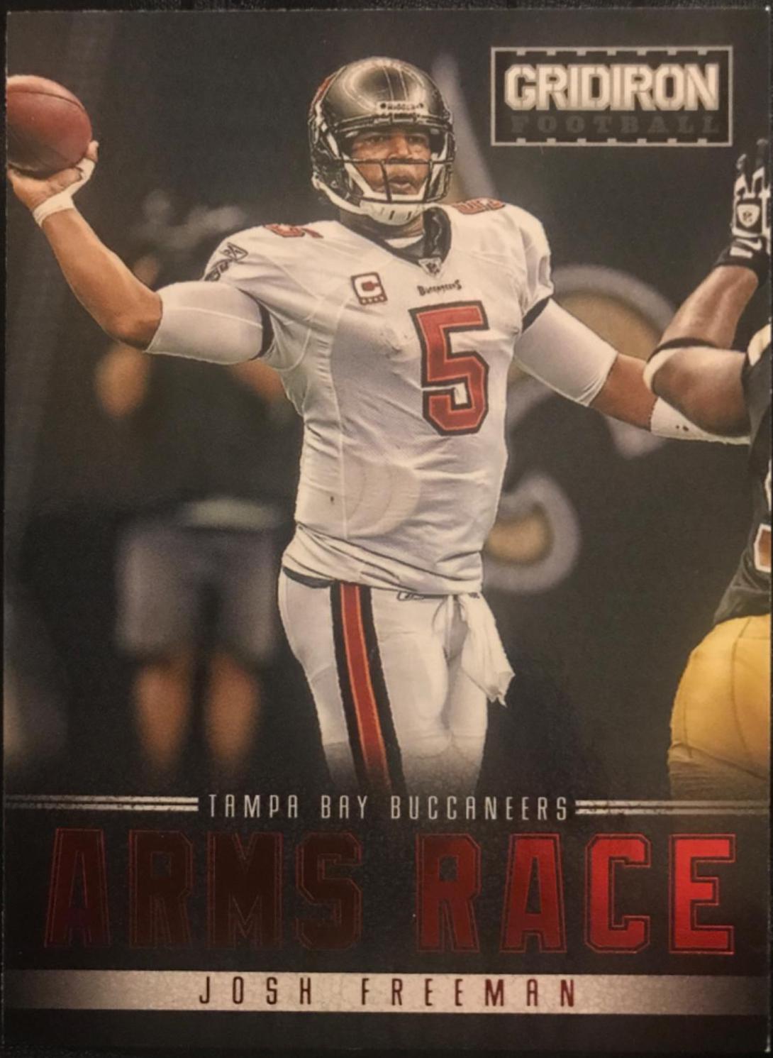 Josh Freeman #22 Football Cards 2012 Panini Gridiron Arms Race
