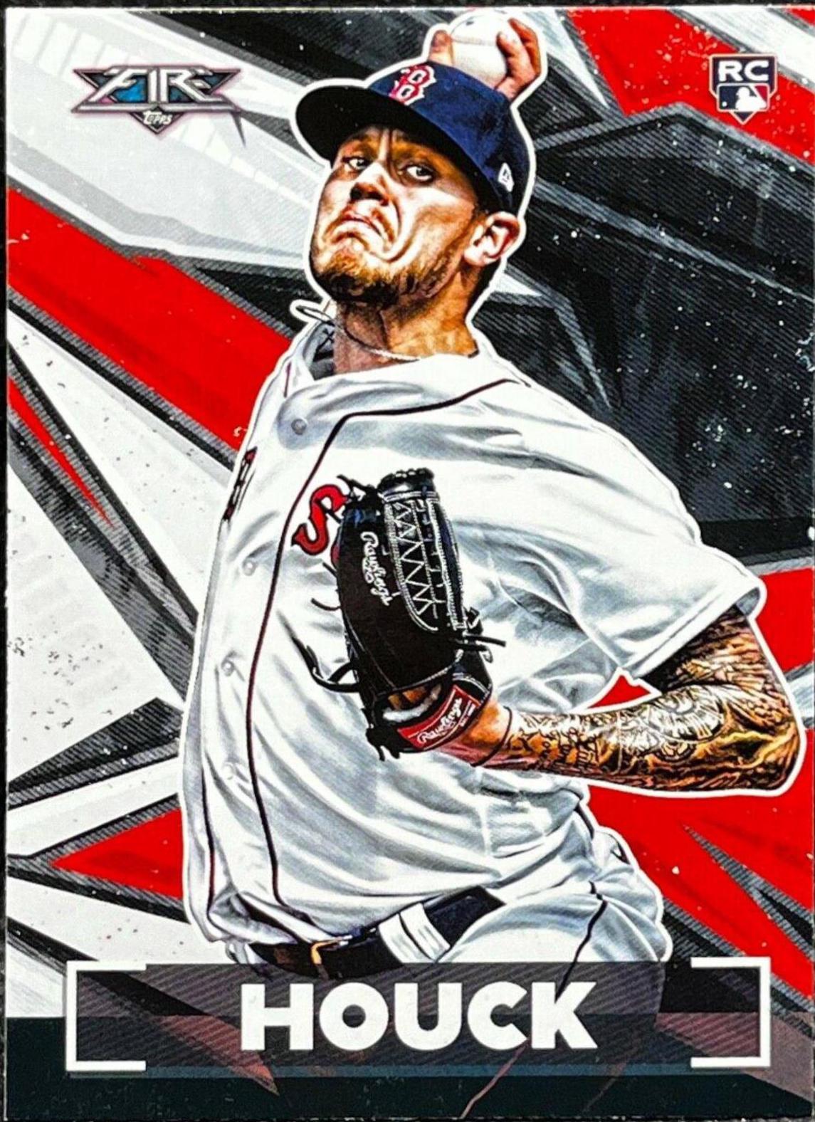Tanner Houck #64 Baseball Cards 2021 Topps Fire