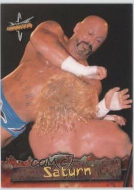 Saturn #15 Wrestling Cards 1999 Topps WCW Embossed