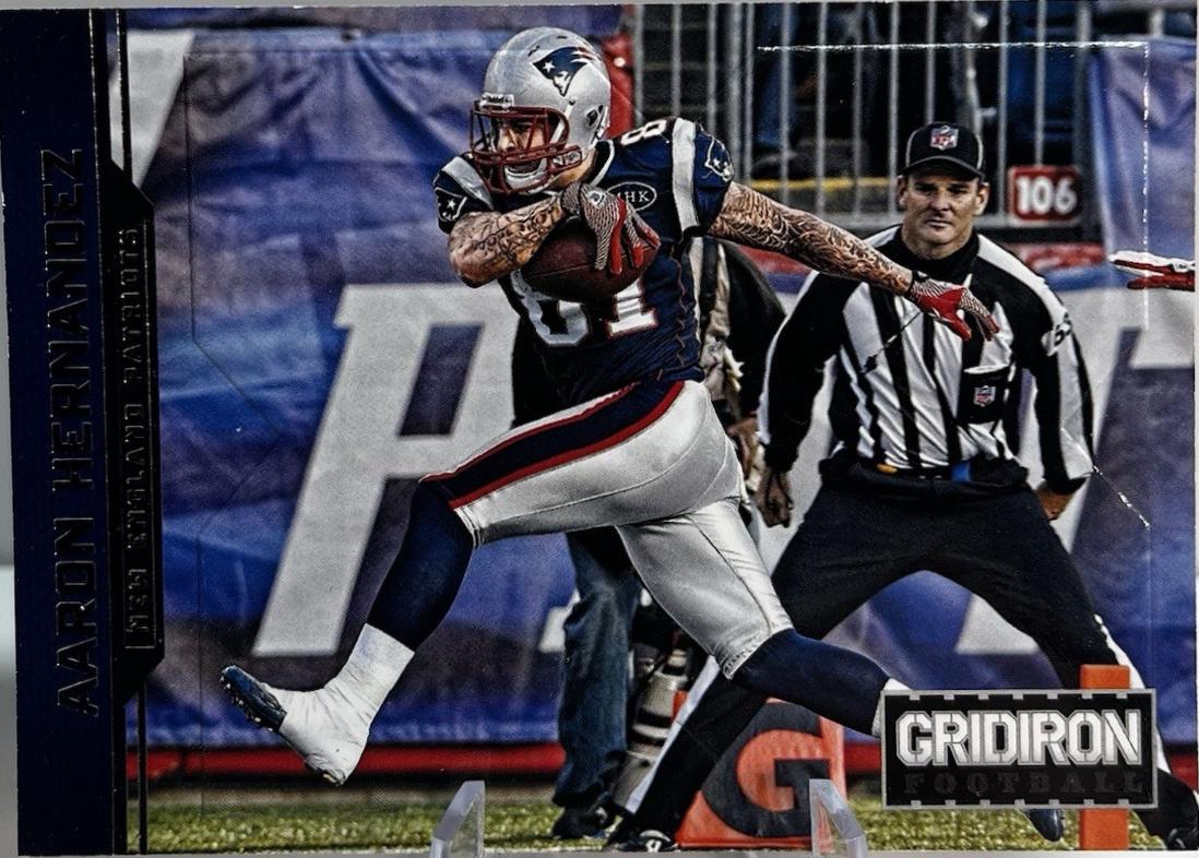 Aaron Hernandez [Silver X's] #111
