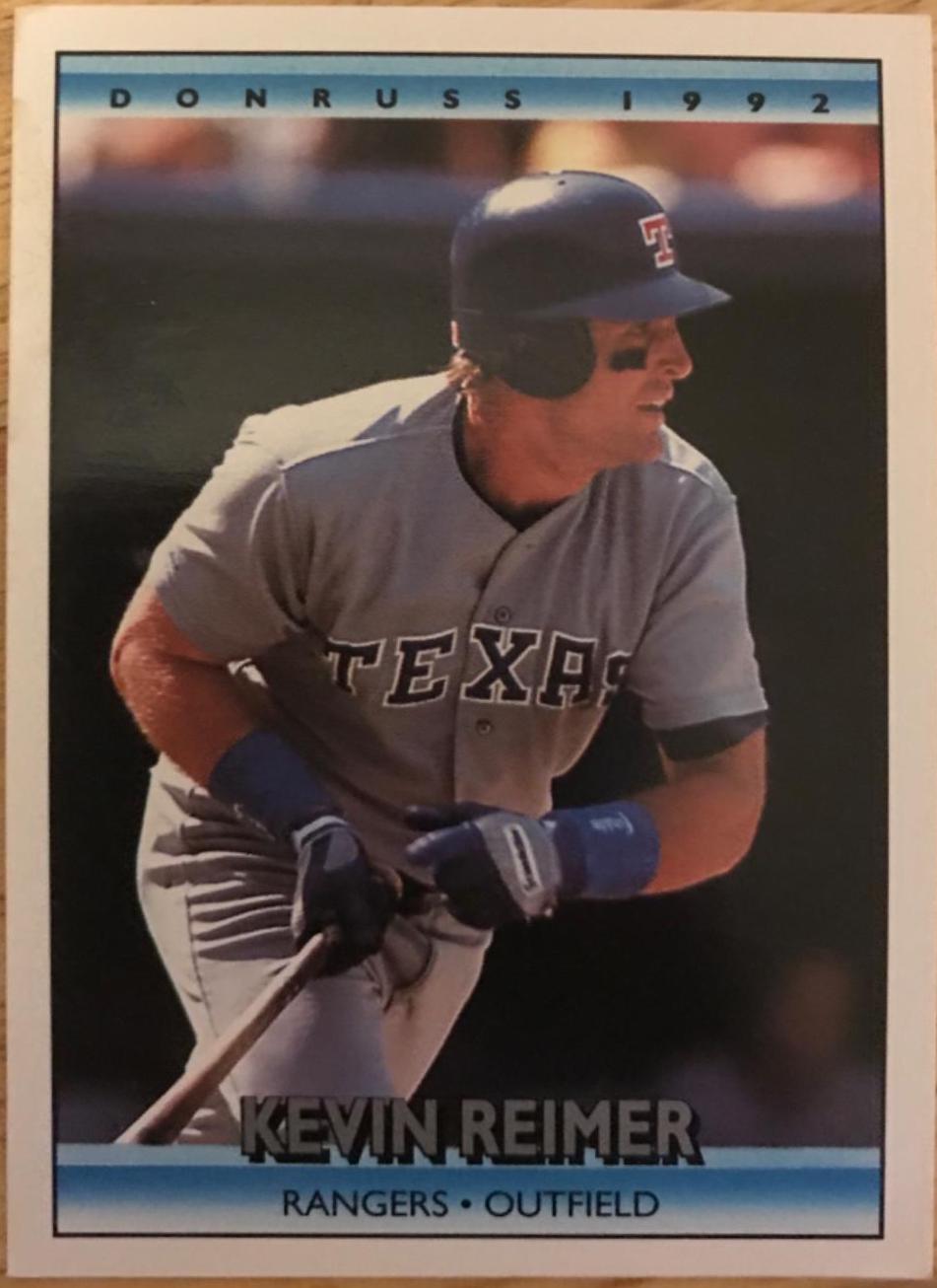 Kevin Reimer #251 Prices | 1992 Donruss | Baseball Cards