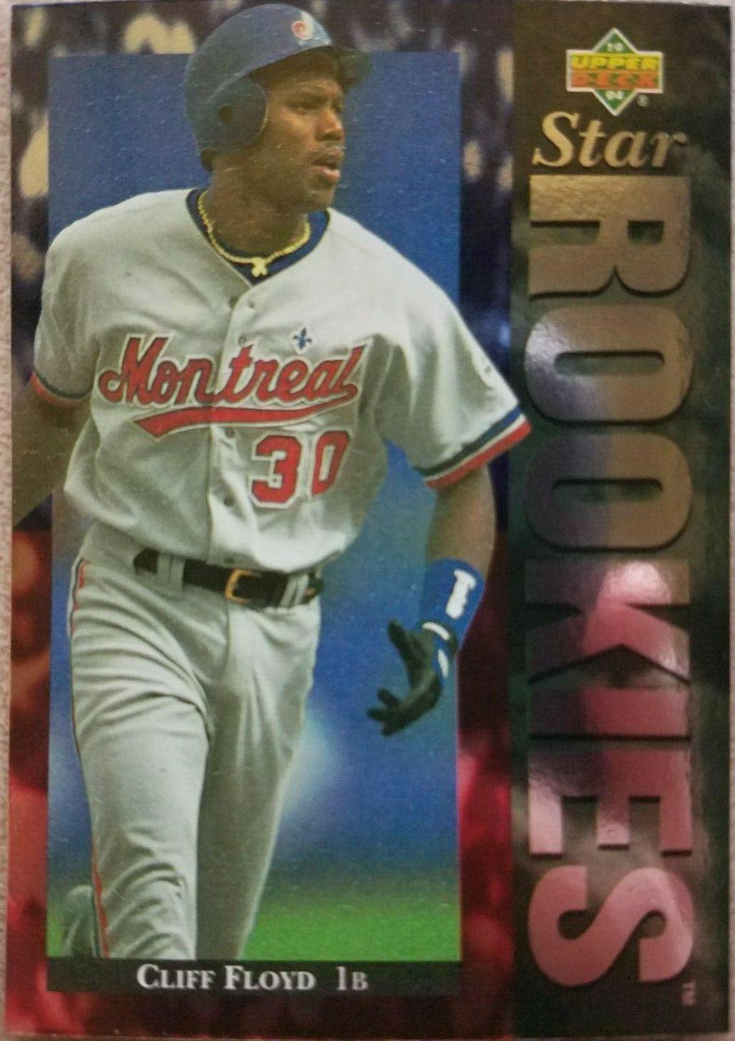 Cliff Floyd #12 Baseball Cards 1994 Upper Deck