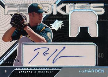 Rich Harden #YS-RH Baseball Cards 2003 SPx Young Stars Autograph Jersey