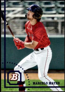 Marcelo Mayer #BHP-133 2022 Bowman Heritage Paper Prospect Baseball