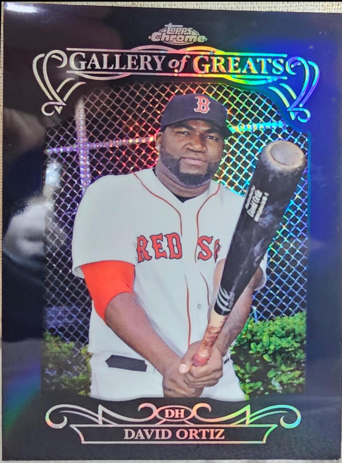 David Ortiz #GGR-24 Baseball Cards 2015 Topps Chrome Gallery of Greats