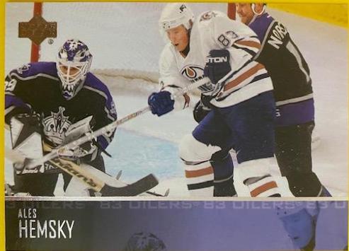 Ales Hemsky #76 Hockey Cards 2003 Upper Deck