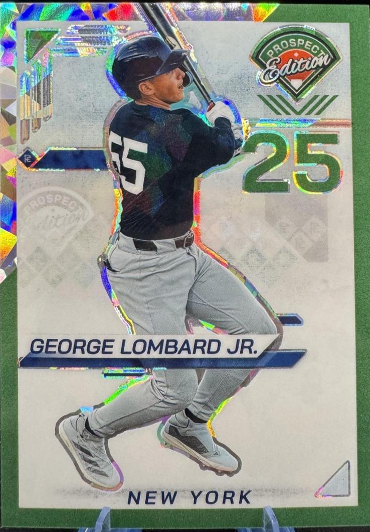 George Lombard Jr. [Green Ice Holo Ticket] #53