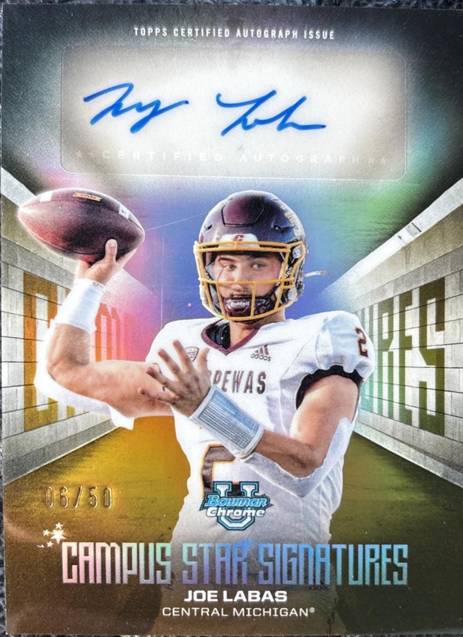 Joe Labas [Gold Refractor] #CSS-JL