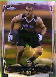 Anthony Barr #161 Football Cards 2014 Topps Chrome