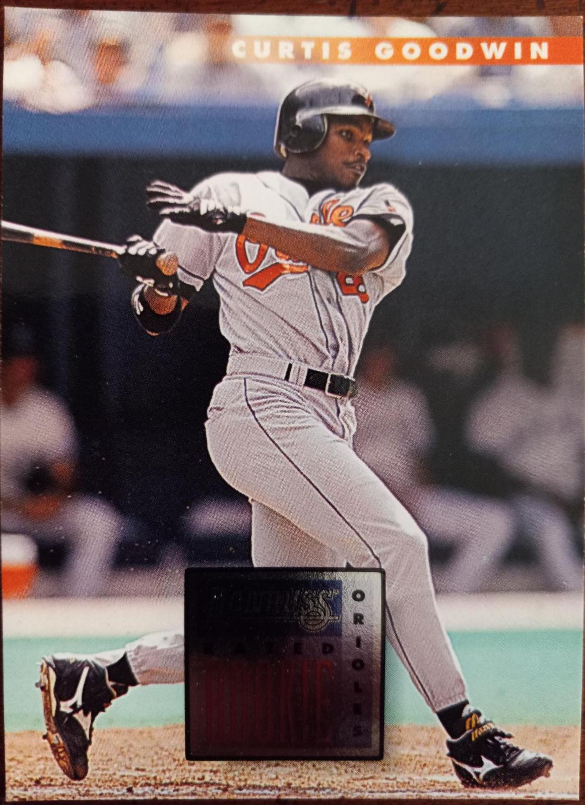 Curtis Goodwin #42 Baseball Cards 1996 Panini Donruss