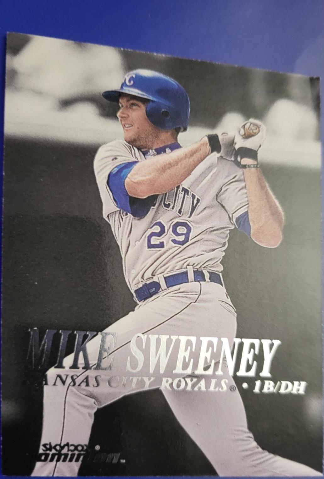 Mike Sweeney #59 Baseball Cards 2000 Skybox Dominion