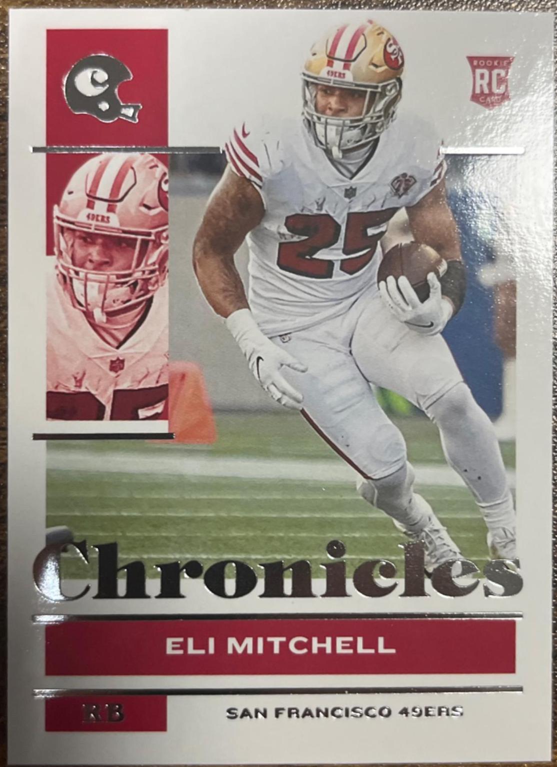 Eli Mitchell #79 Football Cards 2021 Panini Chronicles
