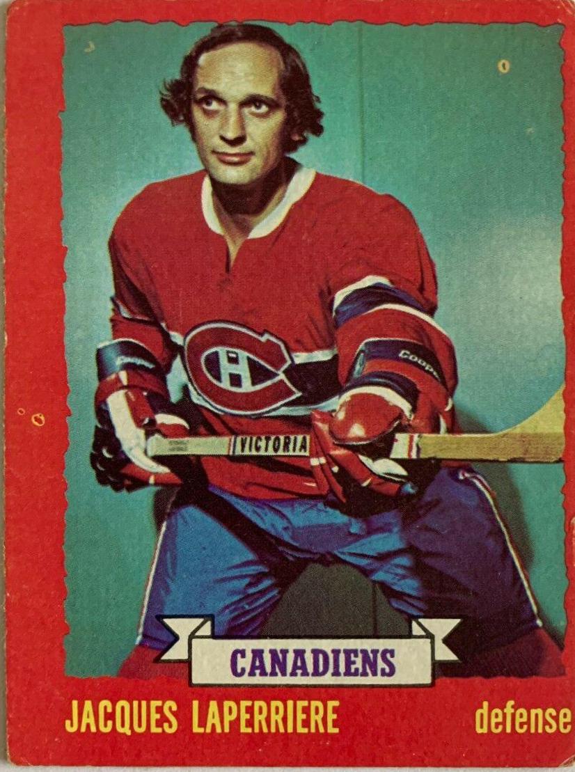 Jacques Laperriere #40 Hockey Cards 1973 O-Pee-Chee