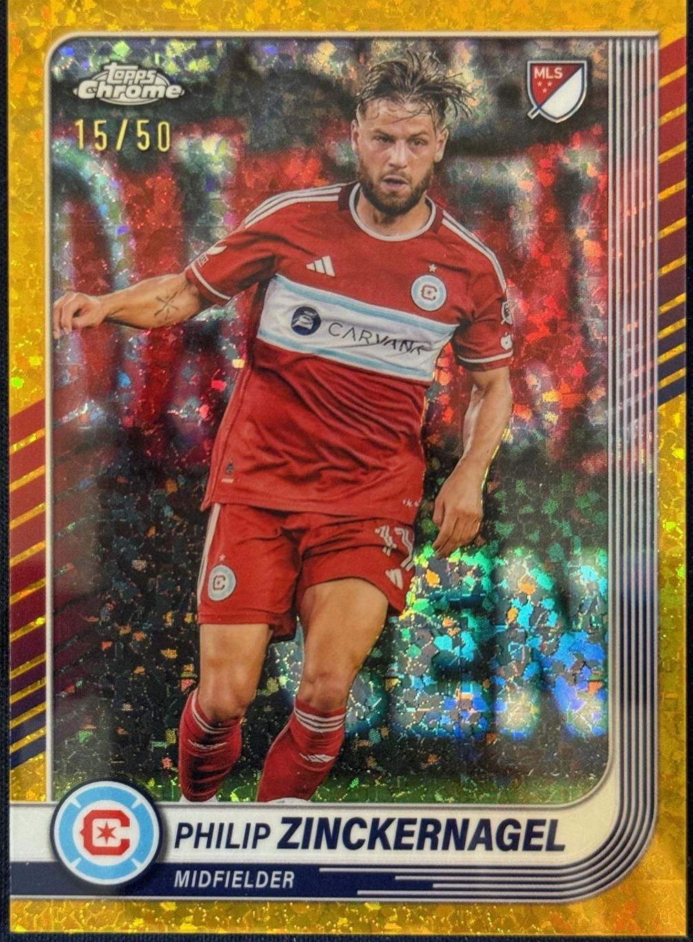 Philip Zinckernagel [Gold Mini-Diamonds Refractor] #92
