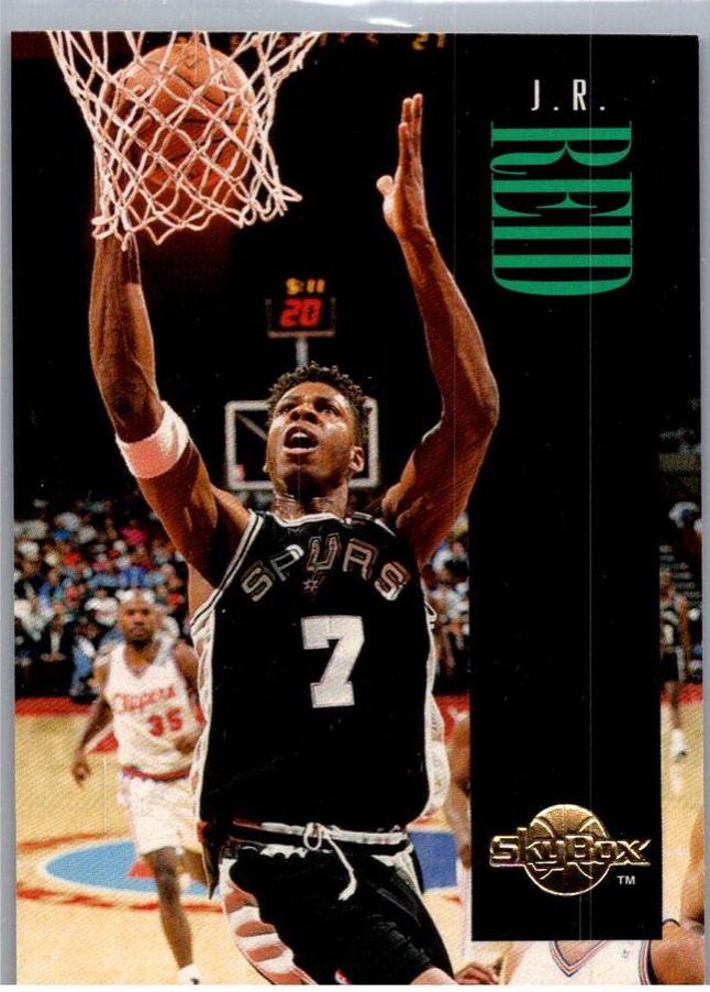 J.R. Reid #151 Basketball Cards 1994 SkyBox Premium