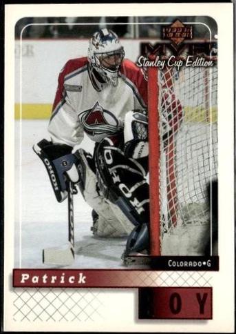 Patrick Roy #51 Hockey Cards 1999 Upper Deck MVP Stanley Cup Edition