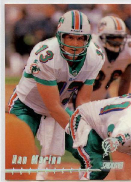 Dan Marino #1 Football Cards 1999 Stadium Club