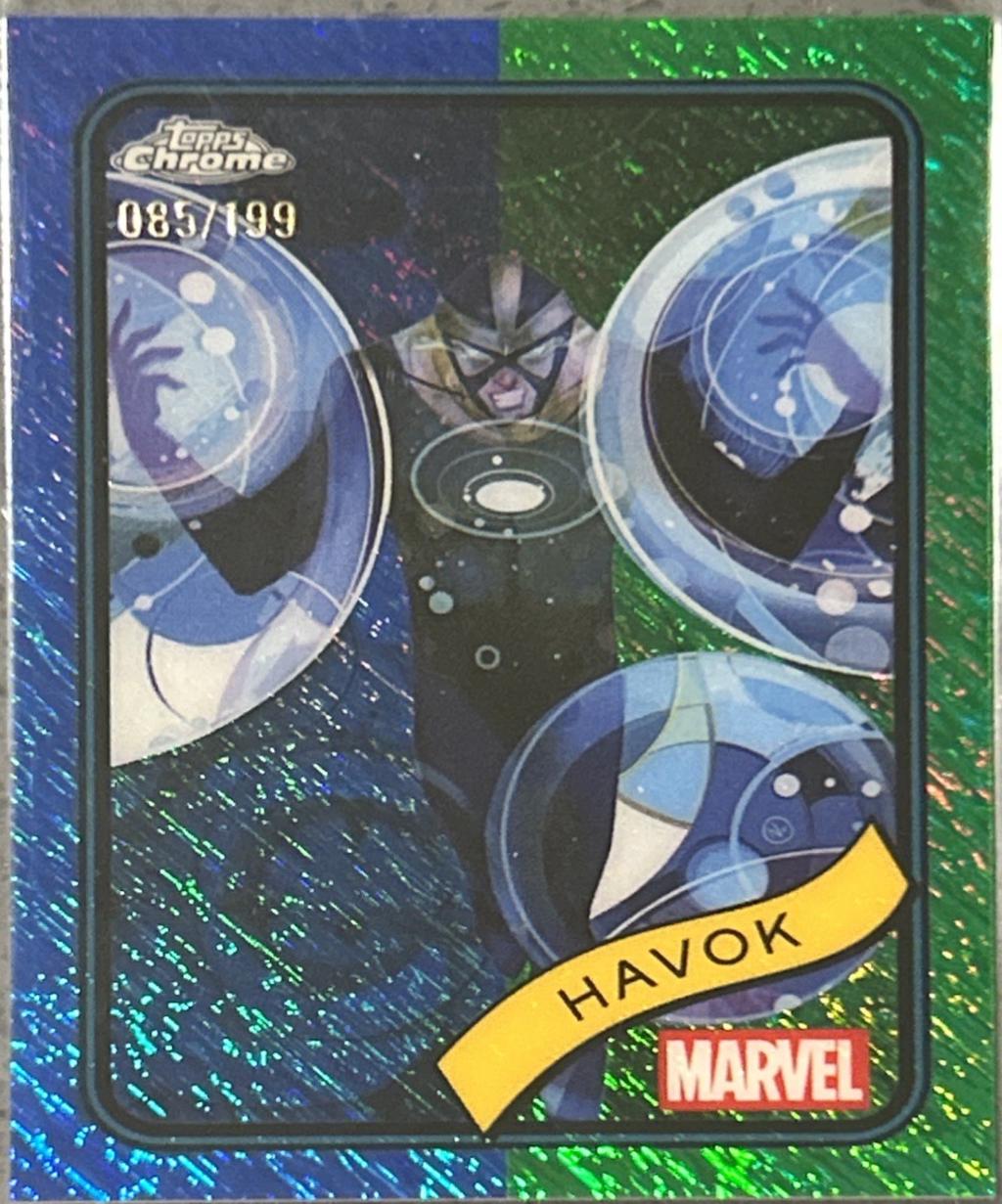 Havok Blue & Green Shimmer Refractor