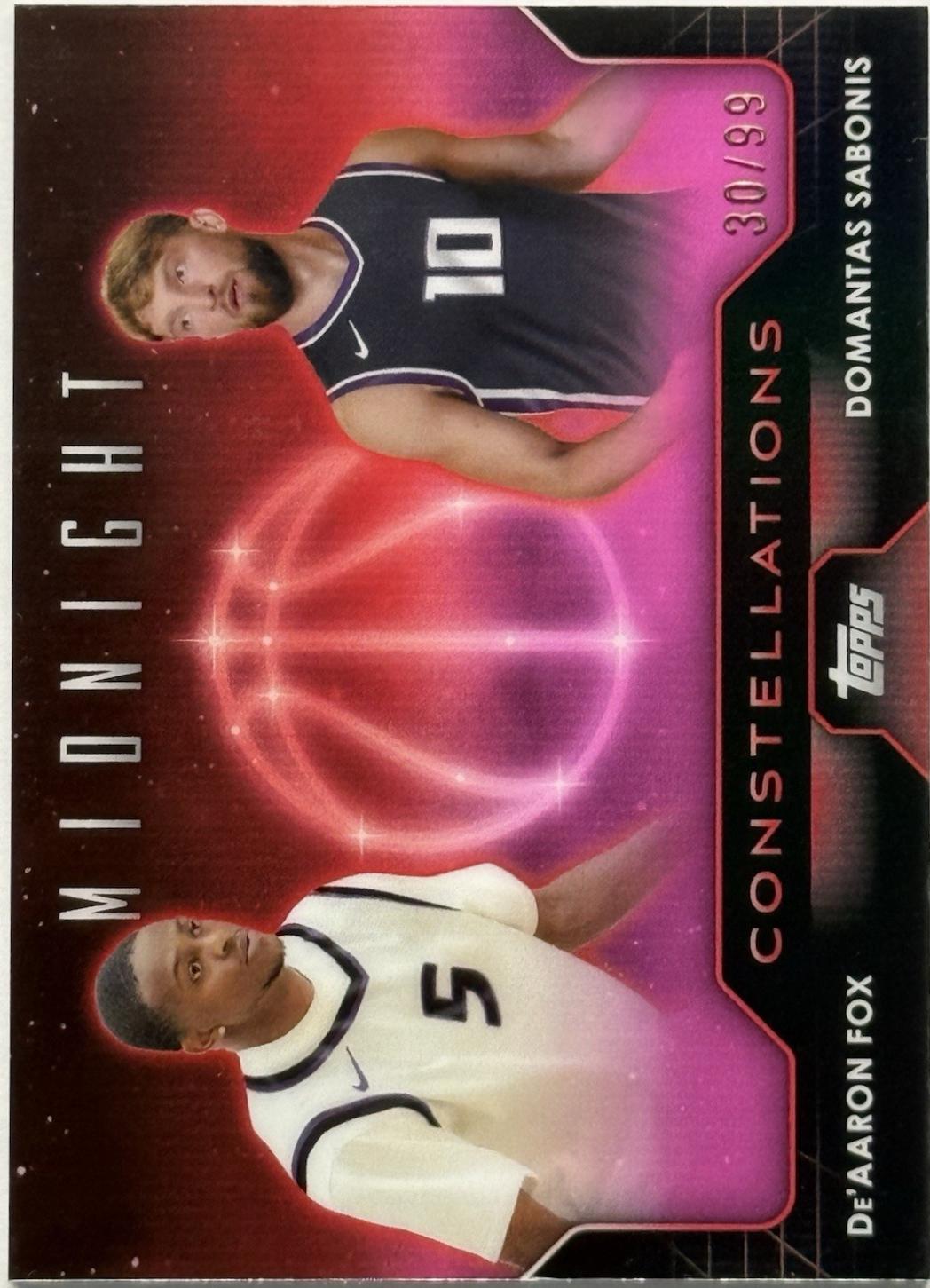 De'Aaron Fox / Domantas Sabonis [Twilight] #C-18