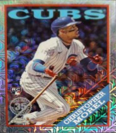 Christopher Morel #T88C-4 Baseball Cards 2023 Topps Silver Pack 1988 Chrome