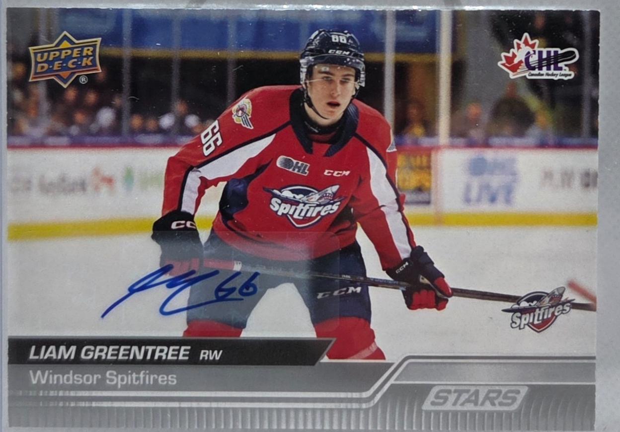 Liam Greentree #327 2023 Upper Deck Chl Hockey