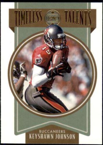 Keyshawn Johnson #TT-16 Football Cards 2022 Panini Legacy Timeless Talents