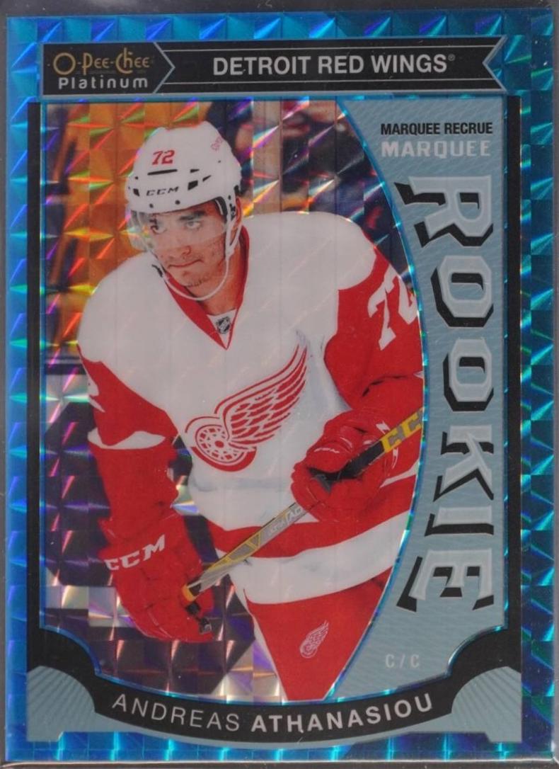 Andreas Athanasiou #M33 2015-16 O-Pee-Chee Platinum Hockey Marquee Rookies