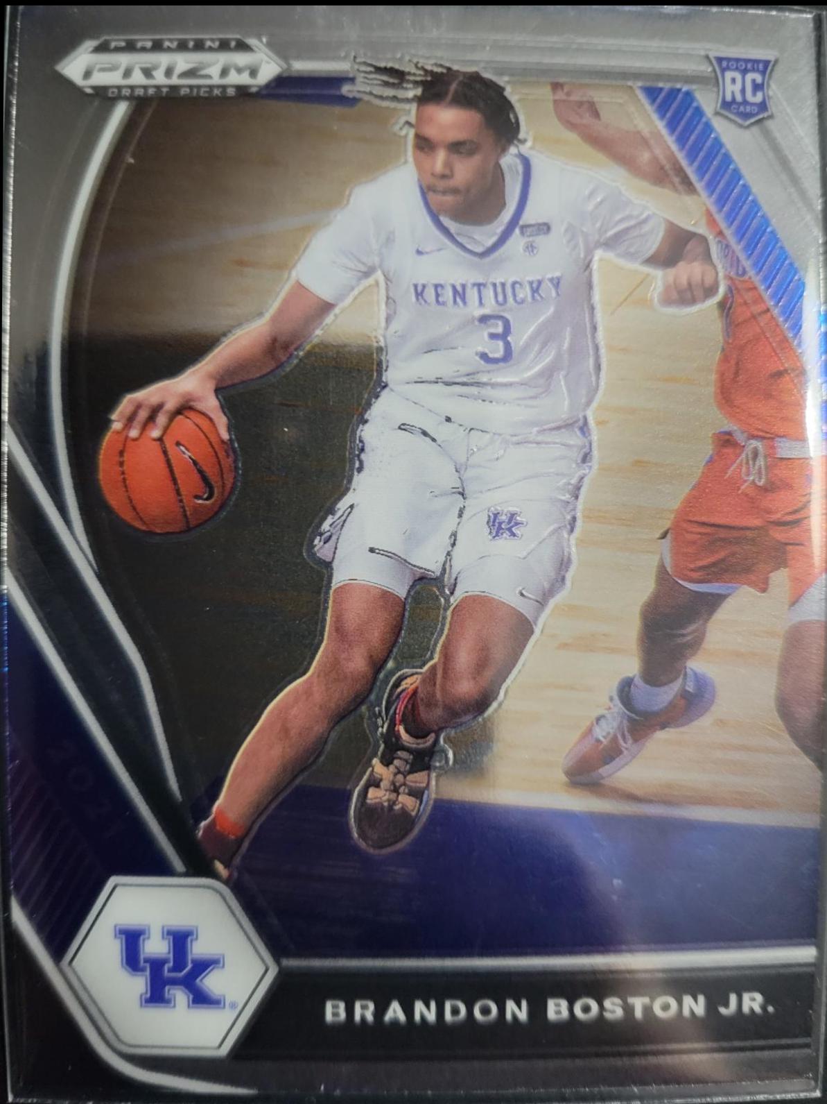 Brandon Boston Jr. #24 Basketball Cards 2021 Panini Prizm Draft Picks