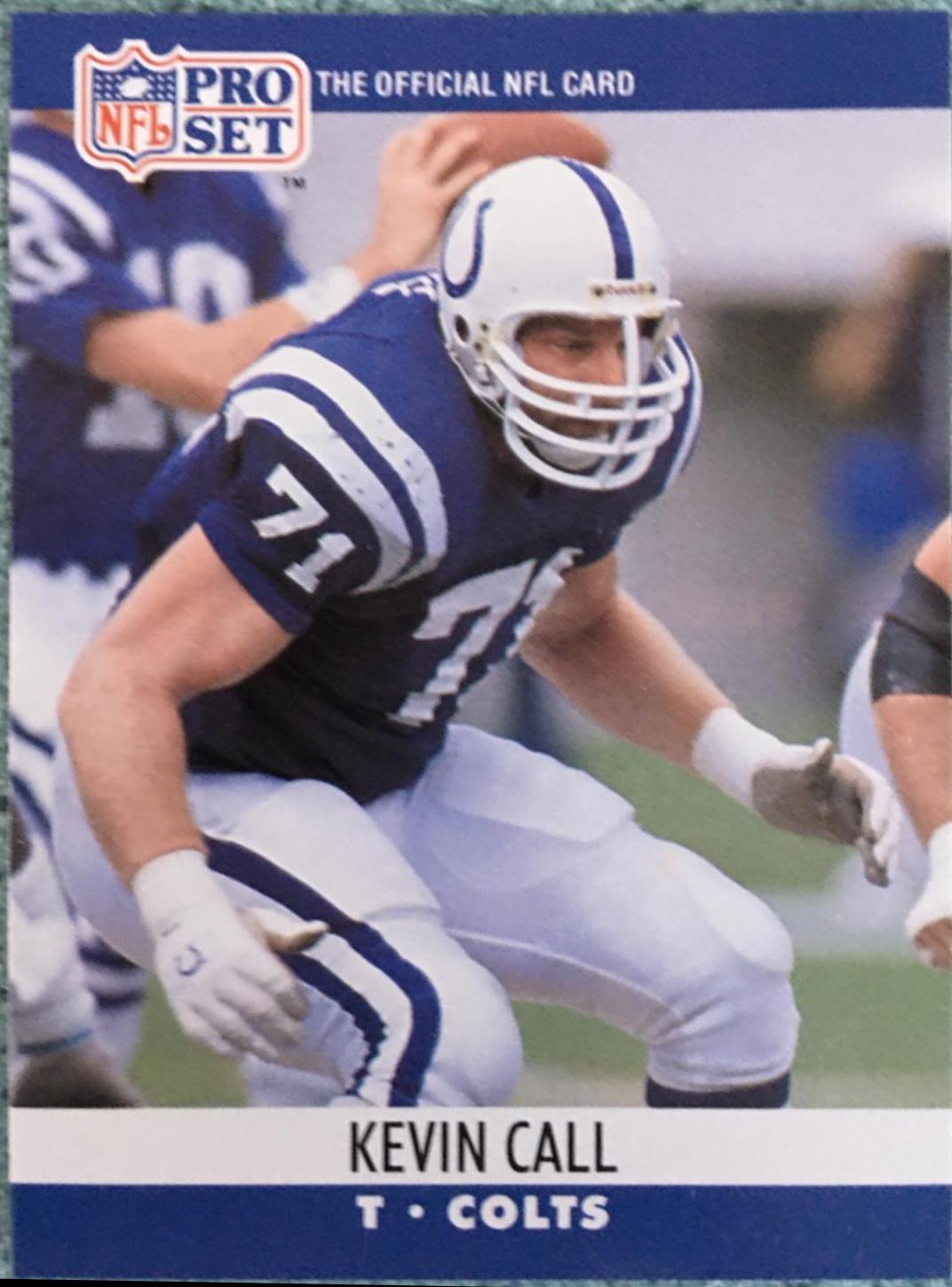 Kevin Call #522 Football Cards 1990 Pro Set