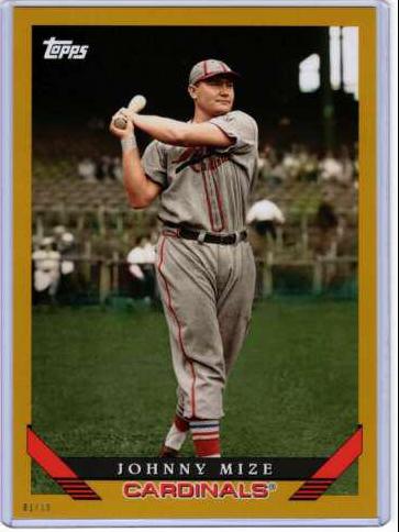 Johnny Mize #249 2019 Topps Archives Baseball