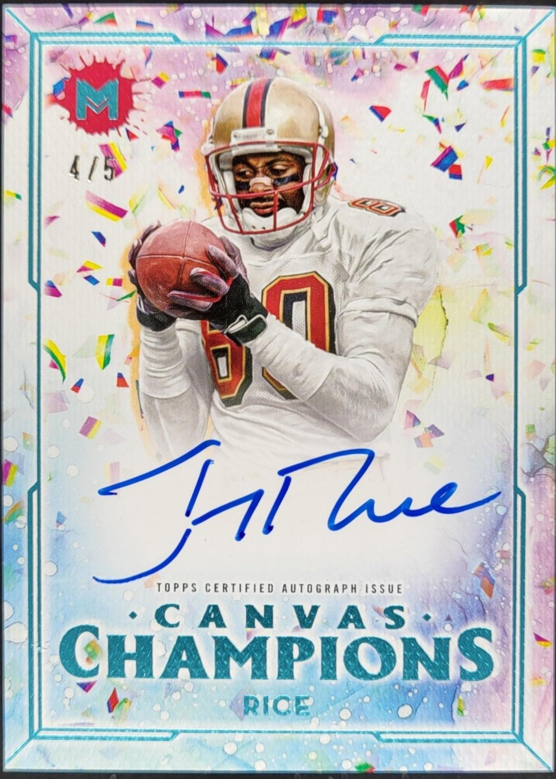 Jerry Rice [Scarlet] #CCA-JRI