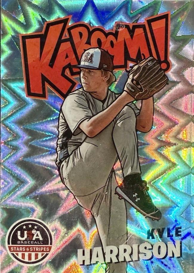 Kyle Harrison #K-7 2023 Panini Stars & Stripes USA Kaboom Baseball