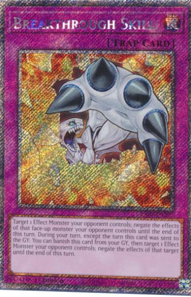 Breakthrough Skill RA04-EN202 YuGiOh Quarter Century Stampede
