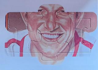 Stan Musial Puzzle Pieces #31, 32, 33